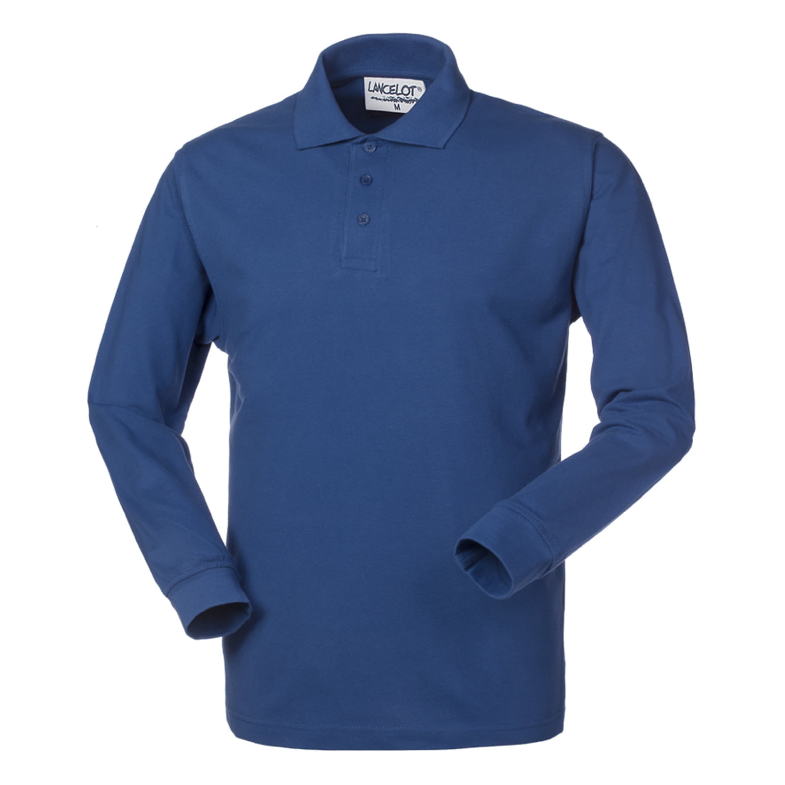 Lancelot-HH12501-Polo-manica-lunga-blu