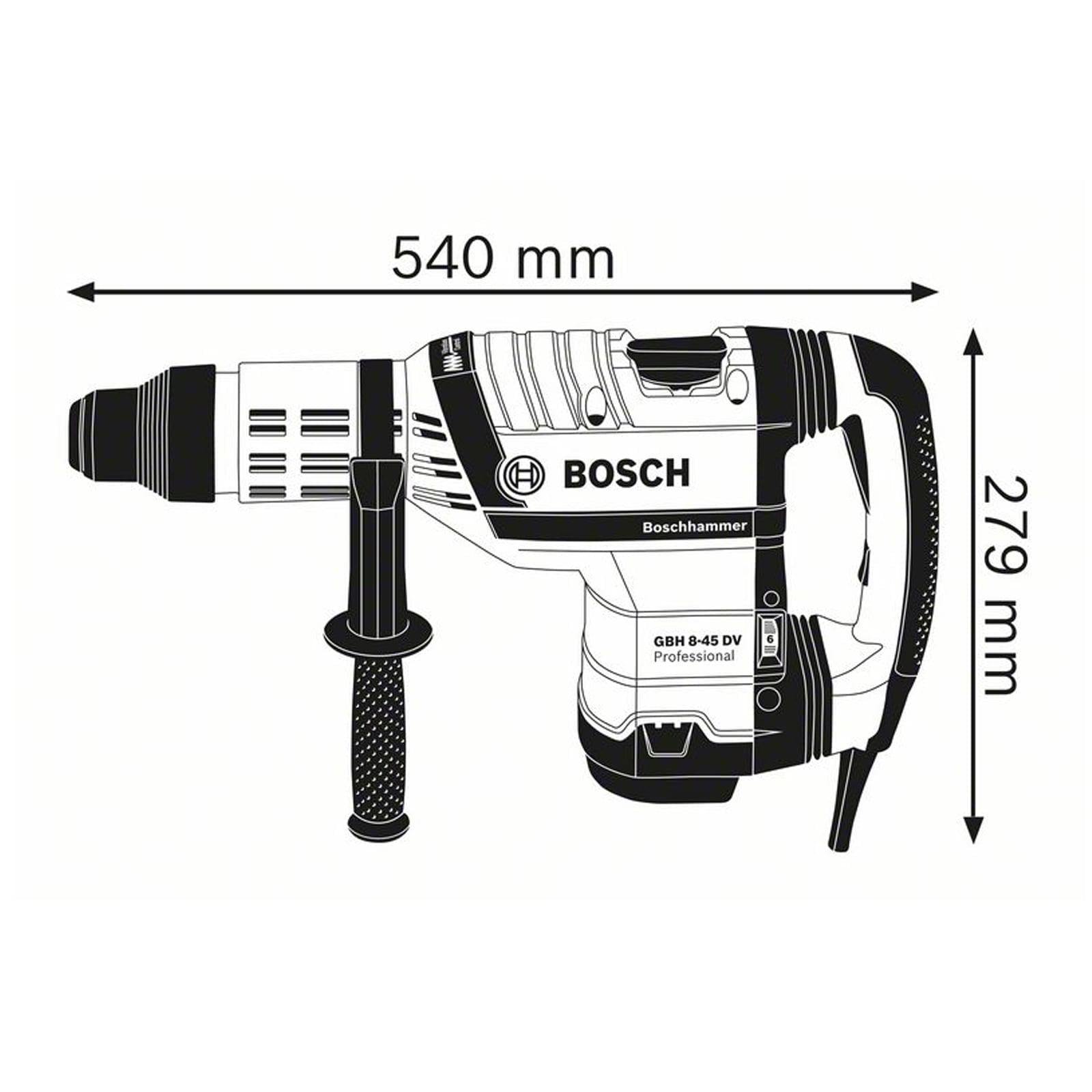 Bosch-Professional-GBH-8-45-DV_misrure