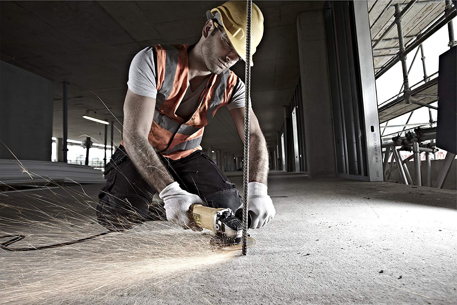 DeWalt DWE4056-QS Smerigliatrice angolare professionale 800W - 2