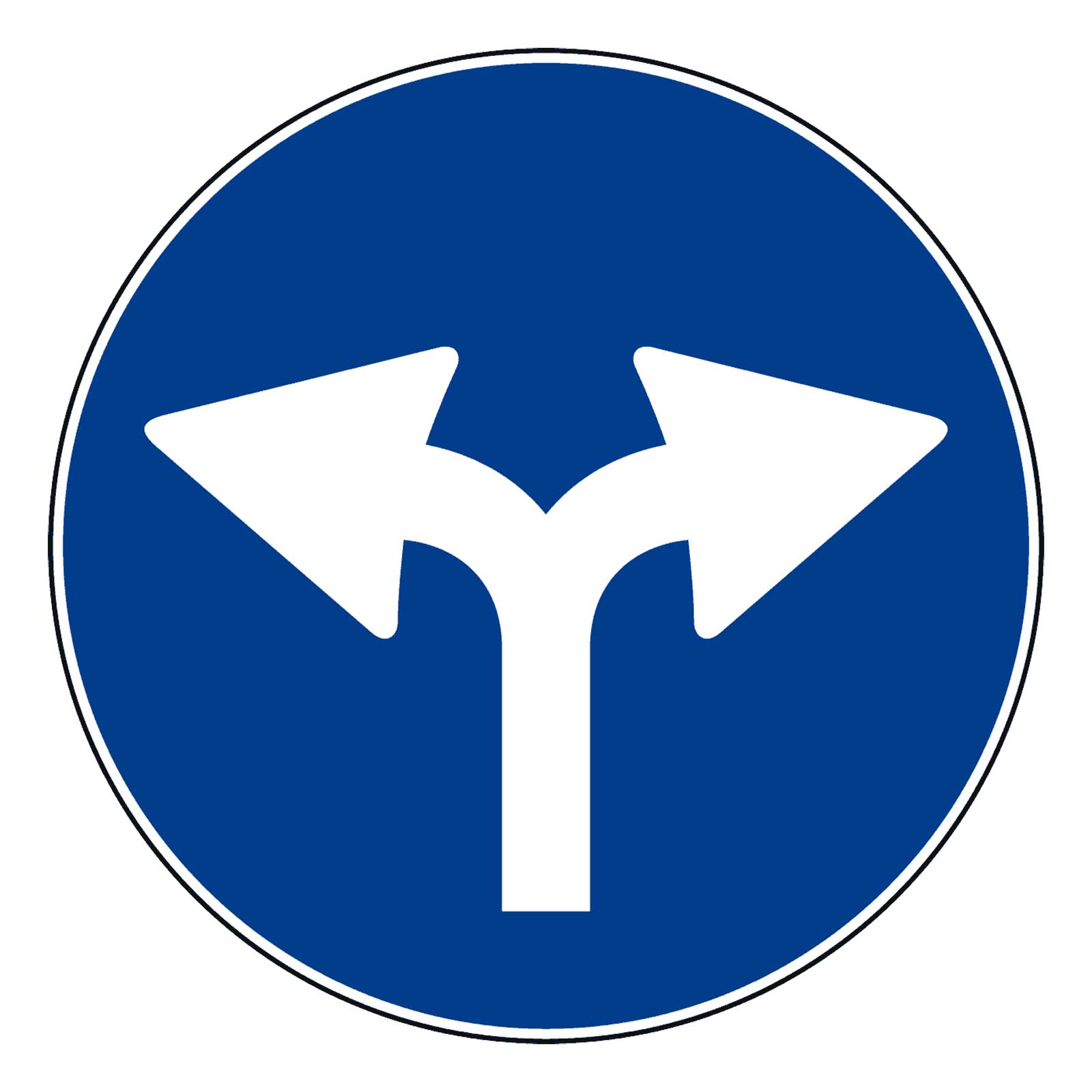 Segnale-passaggi-consentiti-cartello-stradale-a-disco-diametro-60-cm-Sisas Segnale passaggi consentiti cartello stradale a disco diametro 60 cm Sisas