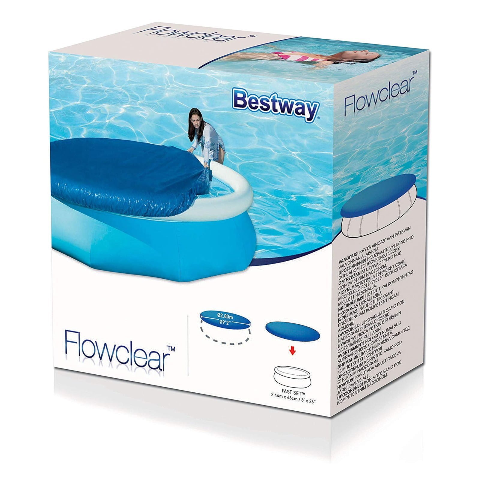 Bestway 58032 fast set copertura 2