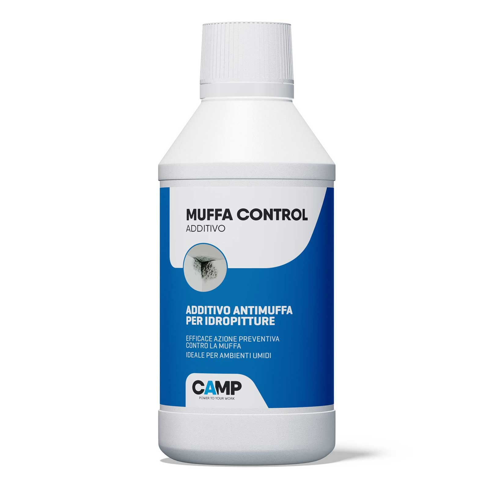 Camp Muffa Control Additivo antimuffa concentrato per idropitture 250 ml -  Brico Sky