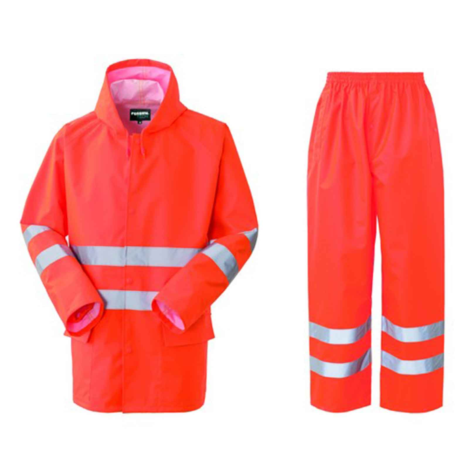 Completo-anti-pioggia-impermeabile-ad-alta-visibilità-arancio-Crew-Rossini Completo anti-pioggia impermeabile ad alta visibilità arancio Crew Rossini