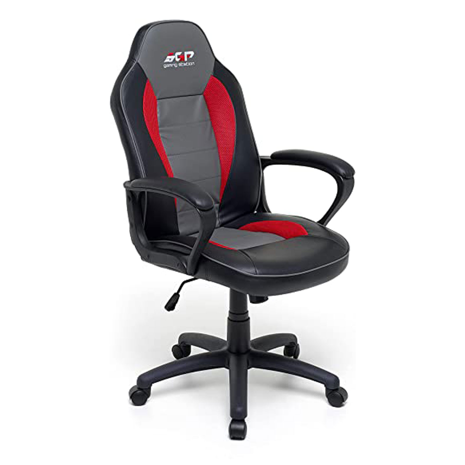 Sedia-gaming-regolabile-con-tessuto-a-rete-rosso-e-nero-My-Office-lato Sedia gaming regolabile con tessuto a rete rosso e nero My Office