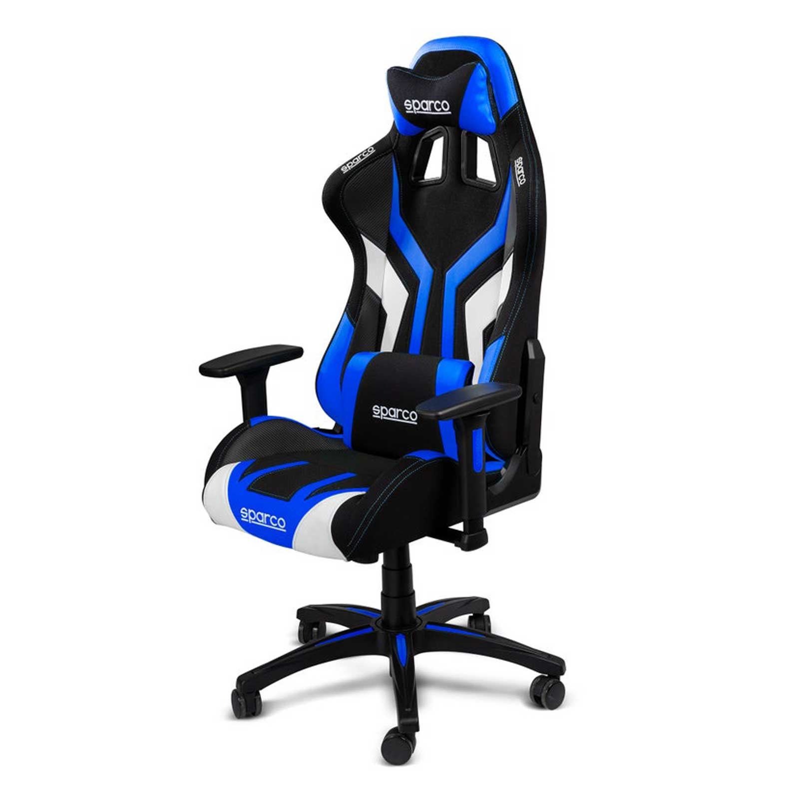 Sedia-da-gaming-Torino-Sparco-braccioli-con-movimento-multidirezionale-azzurro Sedia da gaming Torino Sparco braccioli con movimento multidirezionale azzurro