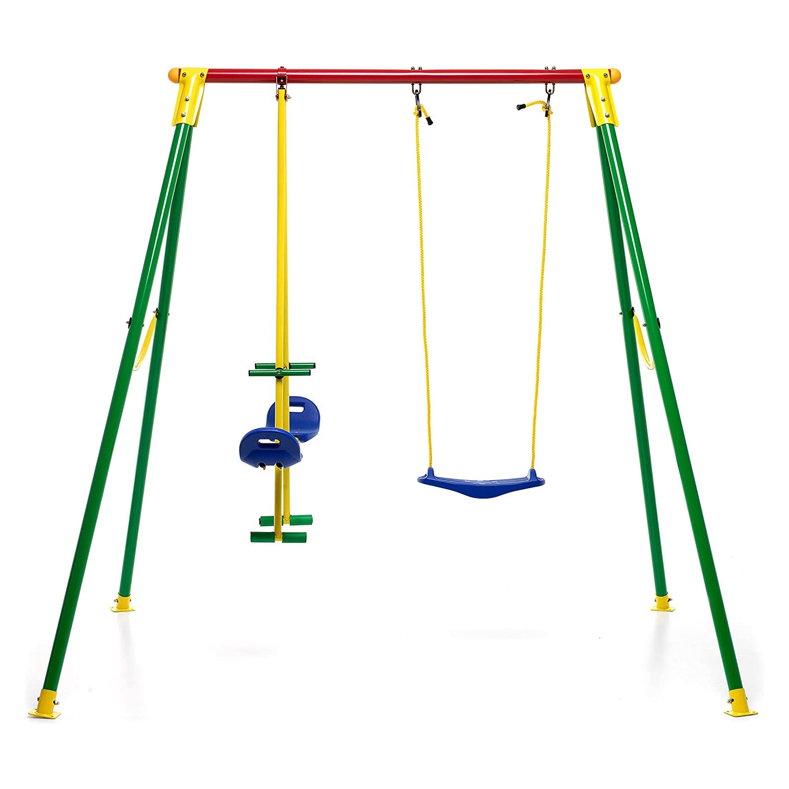 Altalena-da-giardino-Kiko-3-posti-con-struttura-in-acciaio-My-Garden Altalena da giardino Kiko 3 posti con struttura in acciaio My Garden