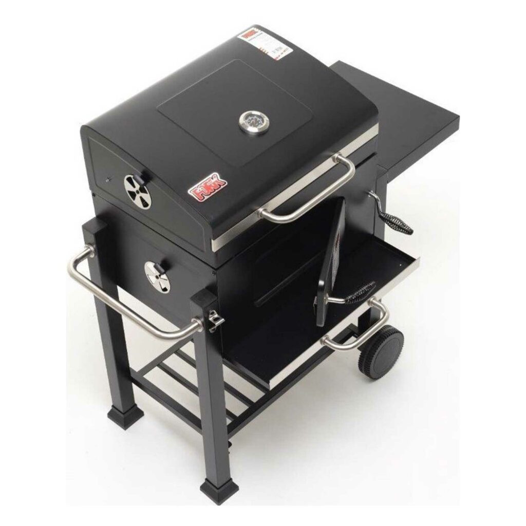 Barbecue a carbone con griglia in acciaio Durango Fork Brico Sky