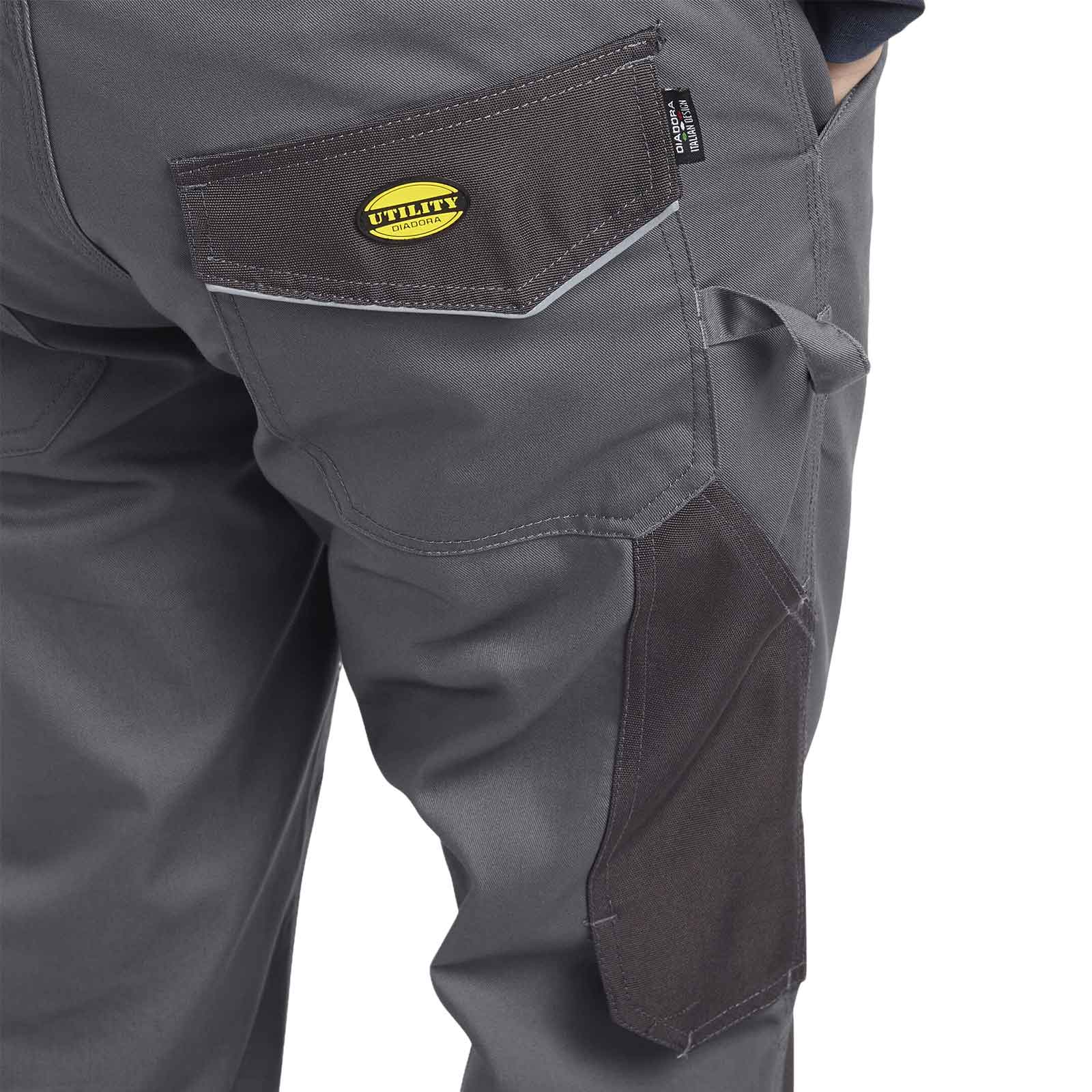 Tough Grit THC00233 - Pantaloni Da Lavoro Con Fondina, Colore Antracite, Taglia 32R