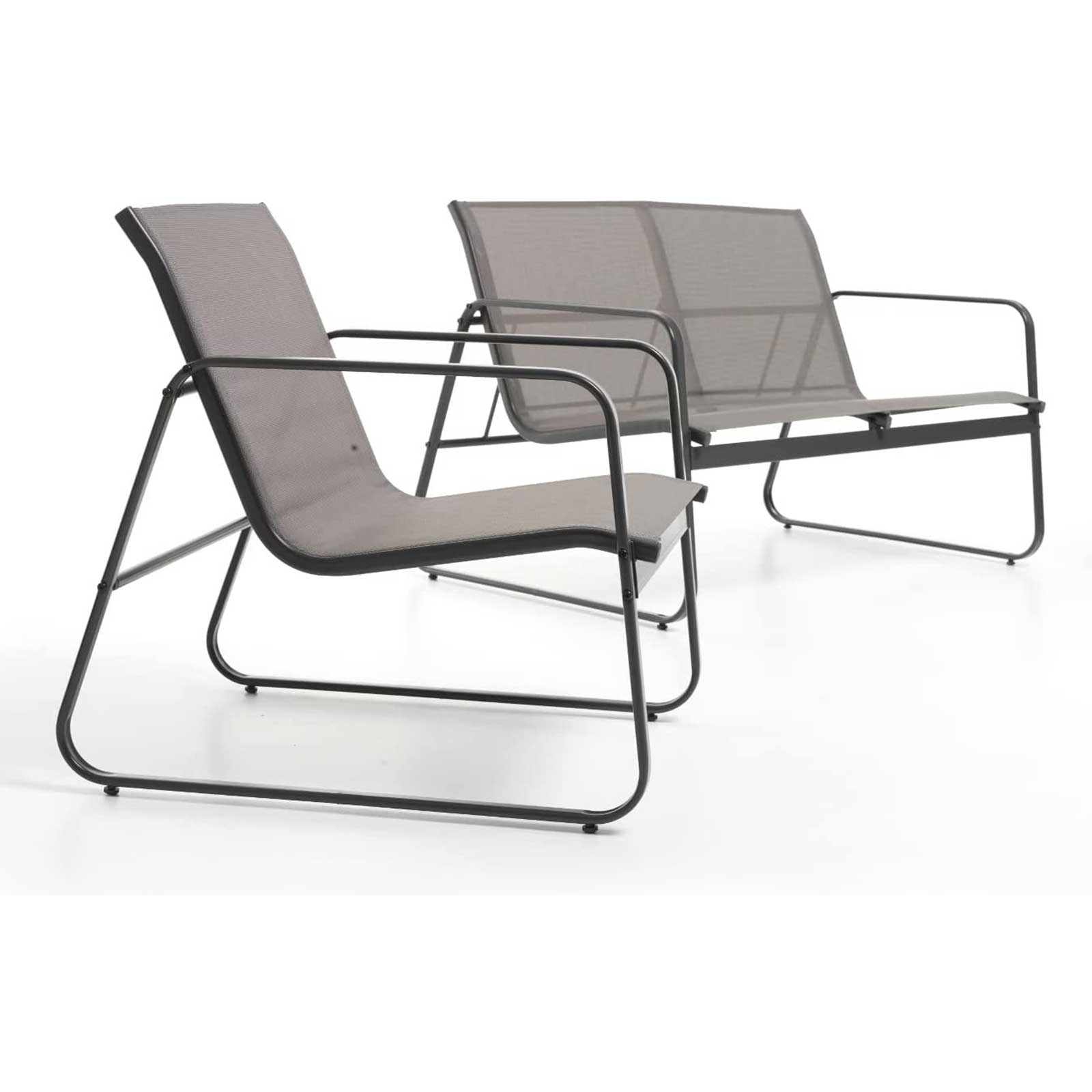 Set-salottino-da-giardino-4-posti-Jask-antracite-My-Garden-sedie Set salottino da giardino 4 posti Jask antracite My Garden