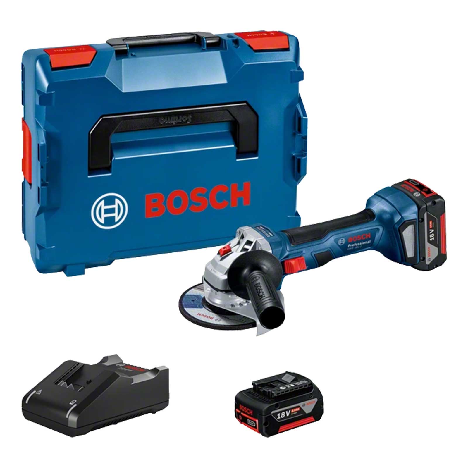 Bosch-Smerigliatrice-Angolare-a-batteria-GWS-18V-7-Professional Bosch Smerigliatrice Angolare a batteria GWS 18V-7 Professional