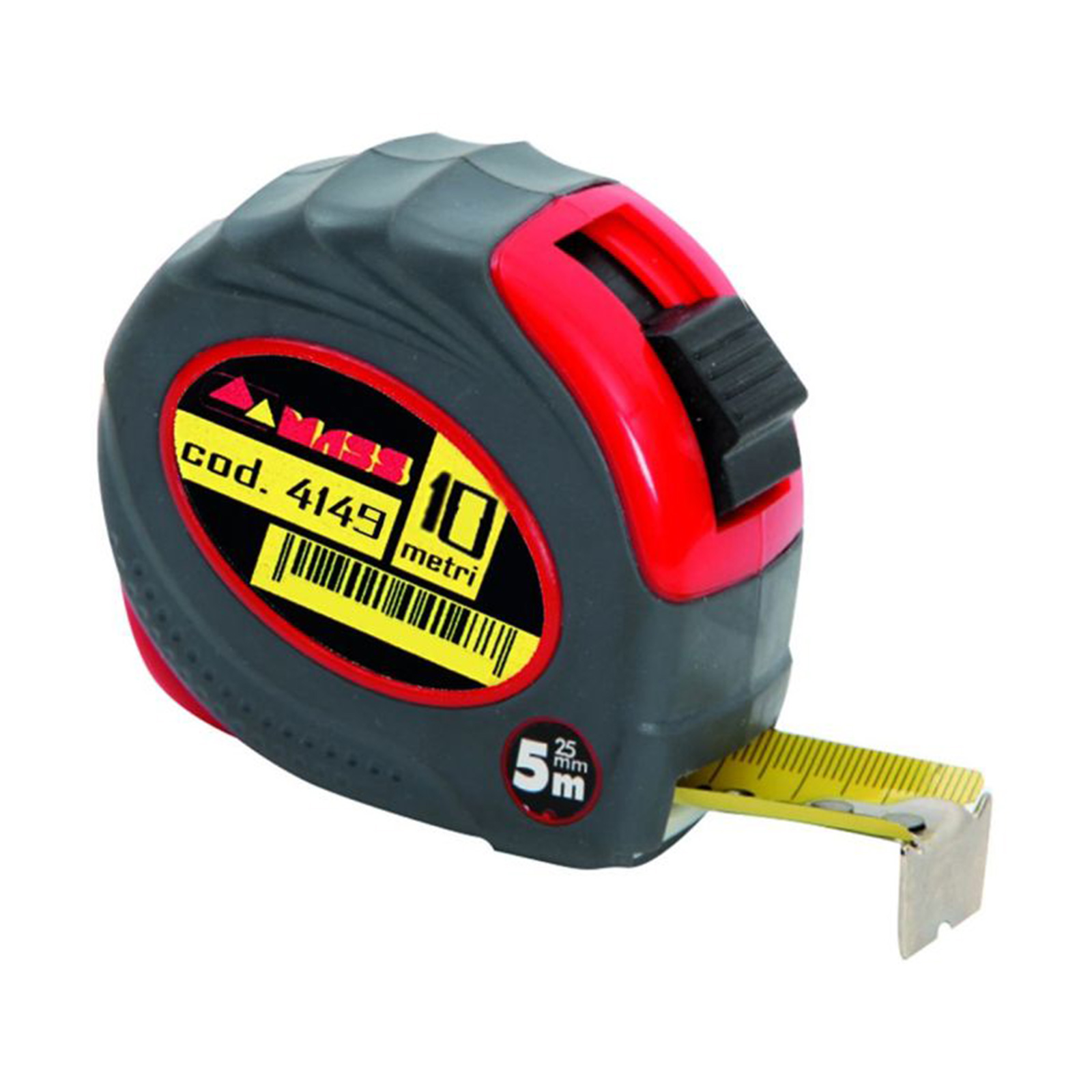 Mass-Flessometro-gommato-10-m-25-mm