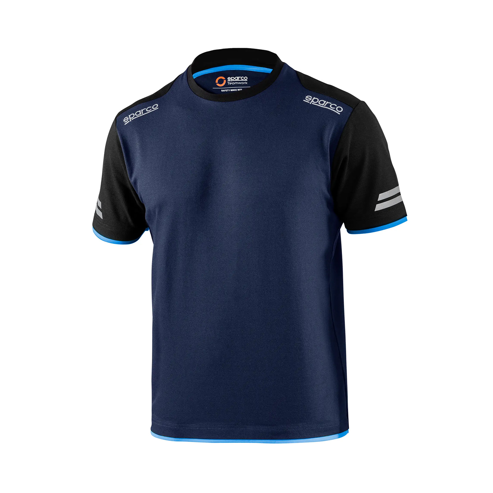 Sparco-T-shirt-Tech-blue-marine-azzurro