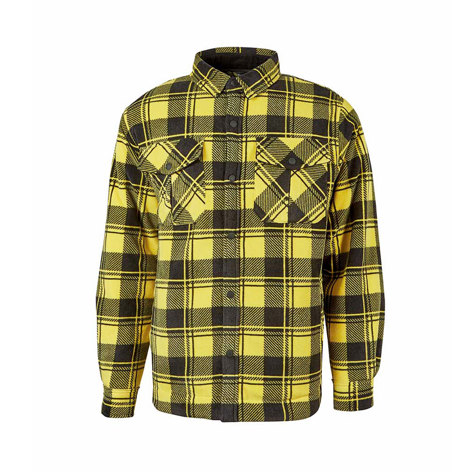 U-Power-Willow-Camicia-in-Pile,-Yellow-Pepita_01